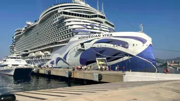 Norwegian Viva Bodrum'a Geldi