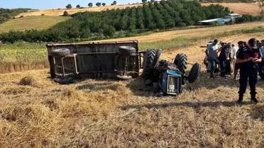 Mustafakemalpaşa'da Traktör Devrildi: Bir Kişi Hayatını Kaybetti
