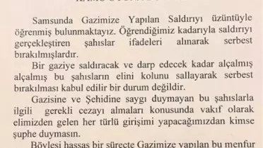 Gazi Polise Yumruk Atan Şahısların Serbest Bırakılması Kınandı