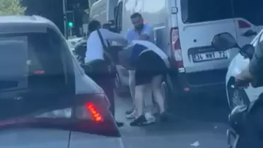 Kadın yolcu araçta sigara içmesine karşı çıkan taksiciye saldırdı