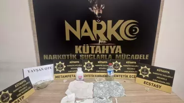 Kütahya'da Uyuşturucu Ticareti Yapana Operasyon