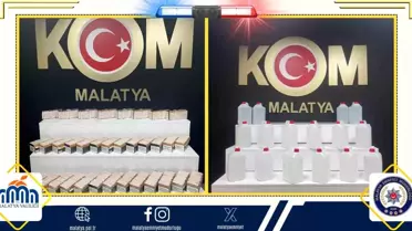 Malatya'da Operasyonda Kaçak Ürünler Ele Geçirildi