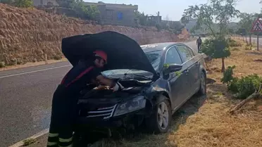 Mardin'de Trafik Kazası: 2 Yaralı