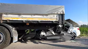 Karasu'da Feci Kaza: Sürücü Hayatını Kaybetti
