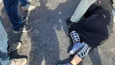 Siverek'te Kadın Yayaya Araç Çarptı
