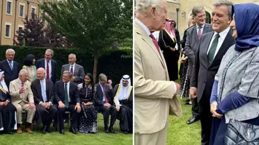 Abdullah Gül, İngiltere Kralı III. Charles ile bir araya geldi