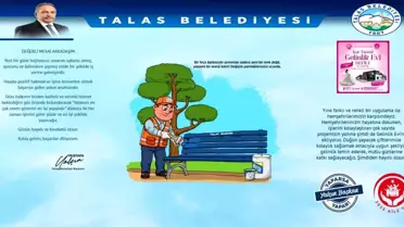 Talas Belediyesi'nden Personel Motivasyonunu Artıran Örnek Uygulama