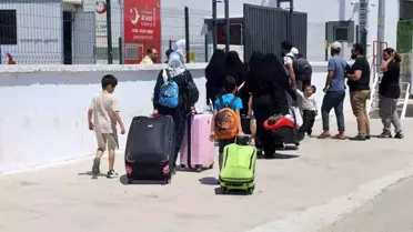 Cilvegözü Sınır Kapısı'nda Yoğunluk Artıyor