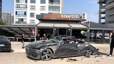 Bursa'da Vinç Devrildi, Operatör Mahsur Kaldı