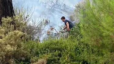 Kumluca'da Orman Yangını Kontrol Altına Alındı