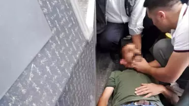 Epilepsi Nöbeti Geçiren Yolcu, Şoförün Hızlı Müdahalesiyle Hastaneye Ulaştırıldı