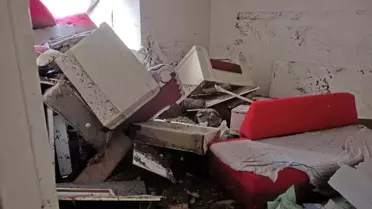 Ankara'da Sağanak Yağış Duvarı Yıktı