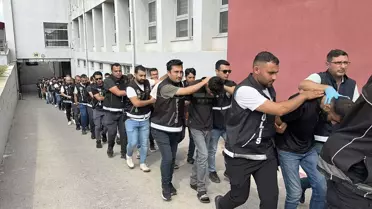 Adana'da Uyuşturucu Operasyonu: 152 Tutuklama