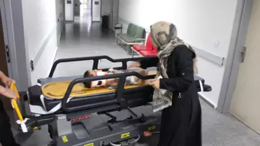 Balkondan Düşen 2 Yaşındaki Çocuk Yaralandı