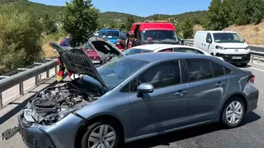 Balıkesir'de Zincirleme Kaza
