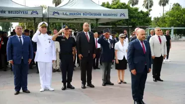 Mersin'de Kıbrıs Barış Harekatı Töreni
