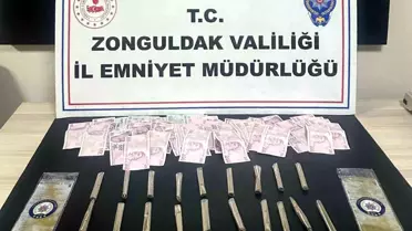 Zonguldak'ta Narkotik Operasyonu: 3 Tutuklama