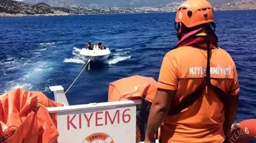 Bodrum'da Sürüklenen Tekne Kurtarıldı