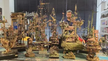 Diorama Sanatçısı Melih Şentürk: Atıklarla Sanat Yaratıyor