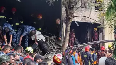 Bangladeş'te savaş uçağı okul kampüsüne düştü: En az 18 kişi hayatını kaybetti