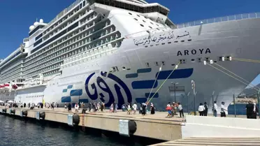 Bodrum'a Aroya Gemisi ile 2241 Yolcu Geldi