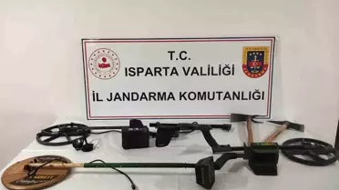 Isparta'da Şüpheli Malzemeler Ele Geçirildi