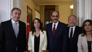 MİT Başkanı DEM Parti'yi Ziyaret Etti