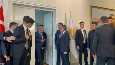 MİT Başkanı Kalın, AK Parti'yi Ziyaret Etti