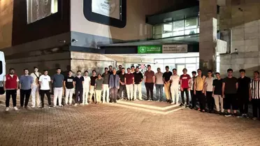 Gençler Rize'ye Uğurlandı