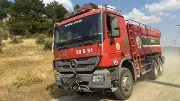 Uşak'taki Orman Yangını 19 Saatte Kontrol Altına Alındı