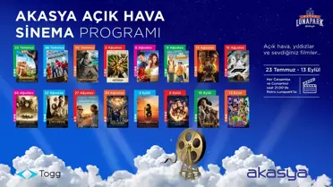 Açık Hava Sineması Başlıyor!