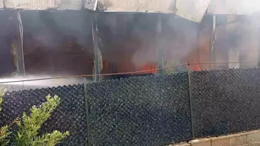 Hatay'da Kafe ve Oyun Merkezinde Yangın Paniği
