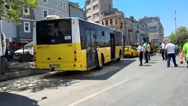 İETT Otobüsünün Freni Patladı, Zincirleme Kaza Meydana Geldi
