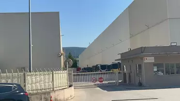 Bursa'da Otobüs Fabrikasında Yangın