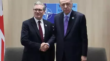 Cumhurbaşkanı Erdoğan, İngiltere Başbakanı Starmer ile Eurofighter ihracatını görüştü