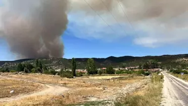 Eskişehir'deki Yangın İçin Afyon'da Önlemler Alındı