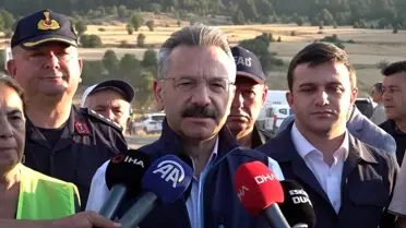 Eskişehir'de Orman Yangını Kontrol Altında