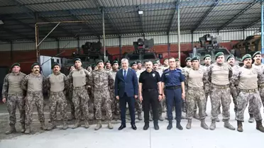 Osmaniye Özel Harekat Timleri Suriye'ye Uğurlandı