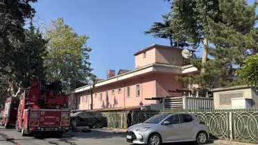 Sarıyer Hastanesinde Asansör Yangını