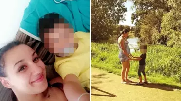 6 yaşındaki oğlunun valizinde uyuşturucu bulunan anne oğluyla beraber gözaltına alındı
