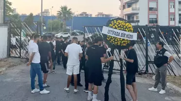 Altay Taraftarından Yönetim Protestosu