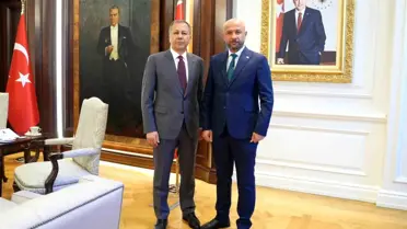 İçişleri Bakanı Yerlikaya, Suriye Heyetini Ağırladı