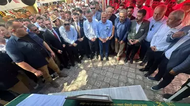 Özgür Özel, Muharrem Aygun'un Cenazesine Katıldı