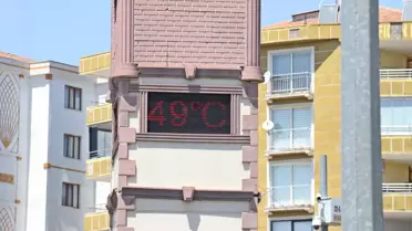 Diyarbakır'da Sıcaklık 49 Derece