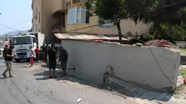 Çöp Kamyonu Kaza Yaptı, Büyük Felaketten Dönüldü