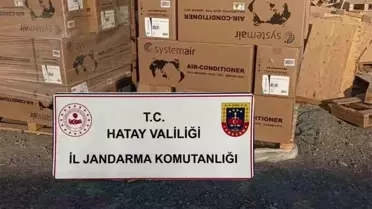 Hatay'da 1 Milyon TL'lik Klima Hırsızlığı