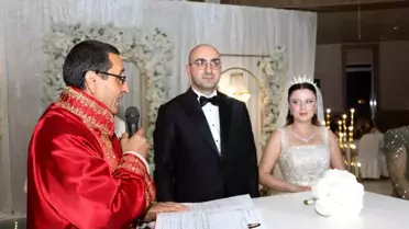 Sivas Koyulhisar Kaymakamı Ferhat Salih Ceylan ve Saadet Sinem Islanmaz'ın Düğünü