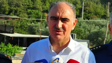 Manisa'da Orman Yangınına Müdahale Devam Ediyor