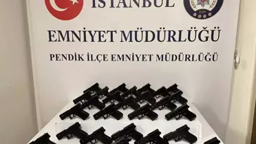 Pendik'te Silah Ticareti Operasyonu