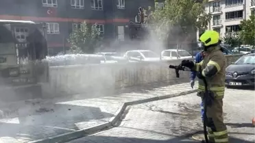 Susurluk'ta Trafoda Yangın Çıktı